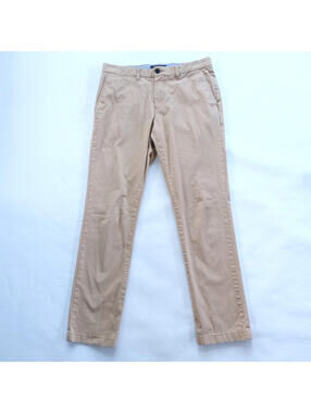Tommy Hilfiger - Mens Khaki Tan Chino Pant 32x32 Slim Fit